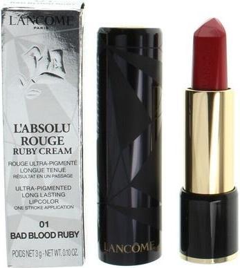 Actual product image Lancôme L'Absolu Rouge Ruby Cream (01 Bad Blood Ruby)