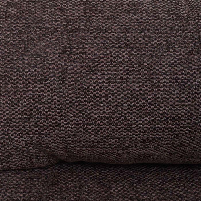 Produktbild Mendler 6er-Set Esszimmerstuhl HWC-G66, Küchenstuhl Stuhl, drehbar Auto-Position Stoff/Textil - braun-dunkel