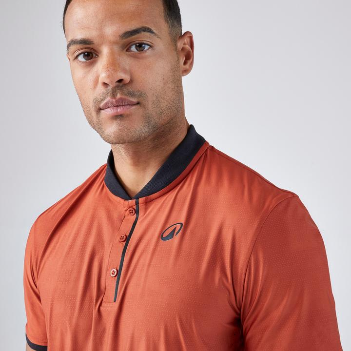 Actual product image Artengo Herren Tennis T-Shirt - Kuikma Dry+ braun (XXL)