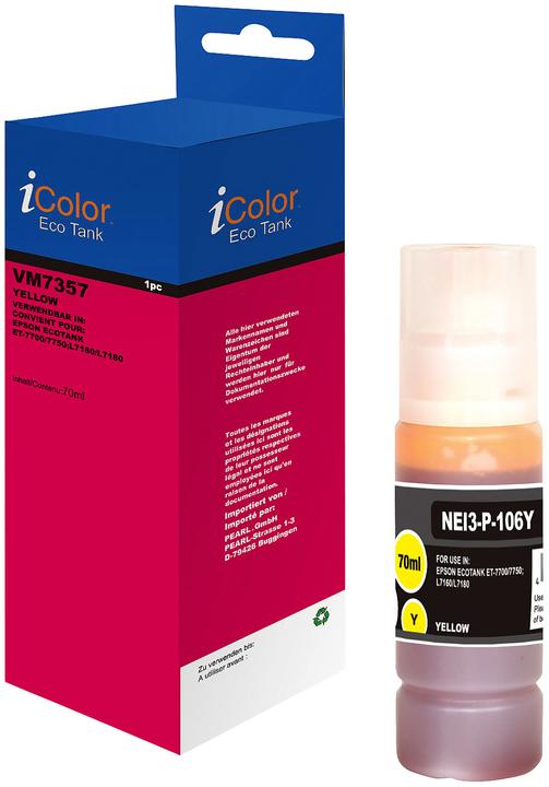Produktbild IColor Nachfüll-Tinte für Epson (Y)