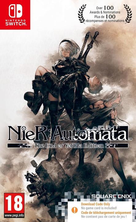 Actual product image Square Enix NieR: Automata - The End of YoRHa Edition (Code in a Box) /Switch (Switch, Switch Lite, Switch OLED, DE)