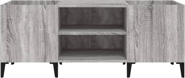 Produktbild VidaXL Plattenschrank Grau Sonoma 121x38x48 cm Holzwerkstoff