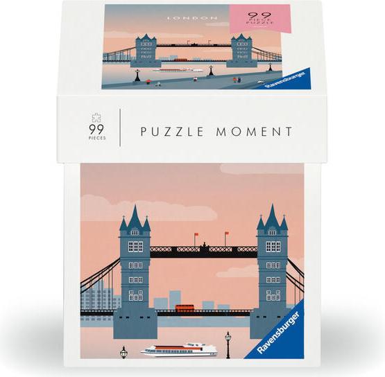 Immagine prodotto Ravensburger Puzzle 12001375 - Londra - 99 pezzi Puzzle Moment per adulti e bambini a partire da 14 anni (99 pezzi)