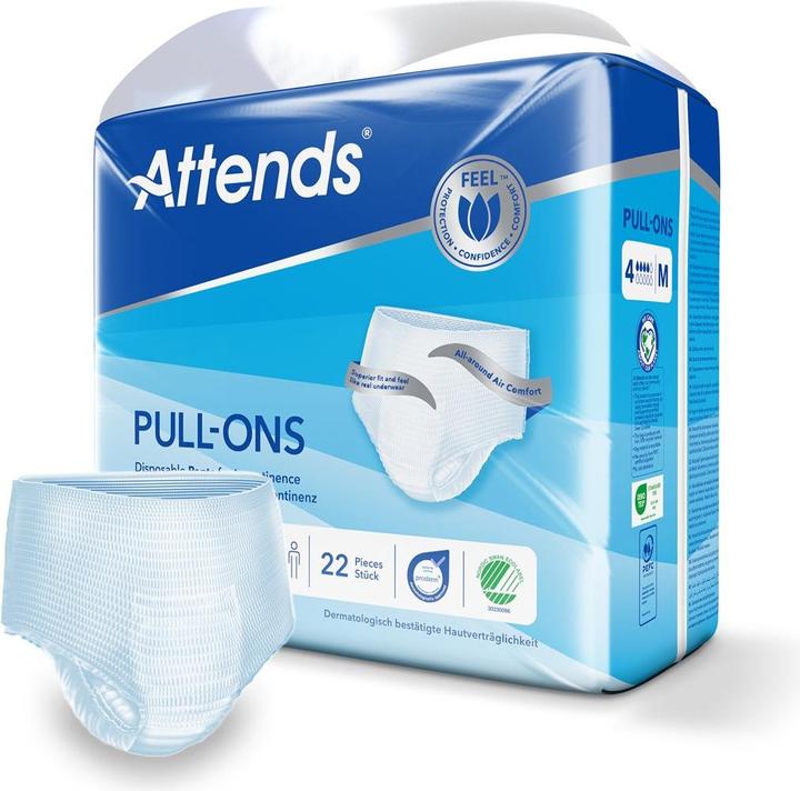 Actual product image Attends Pull Ons 4 Pant (22 x, M)