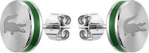 Lacoste - Stylish steel stud earrings Baseline 2040085