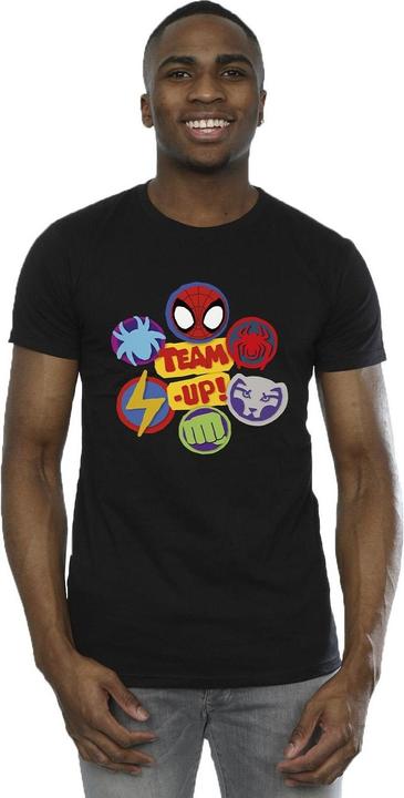Immagine prodotto Spidey And His Amazing Friends Team Up Maglietta Uomo (4XL)