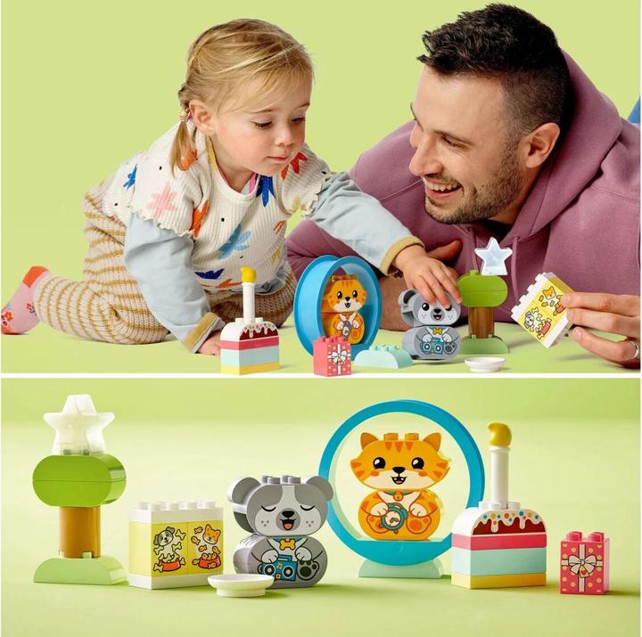 Produktbild LEGO Mein erstes Hündchen & Kätzchen - mit Ton (10977)