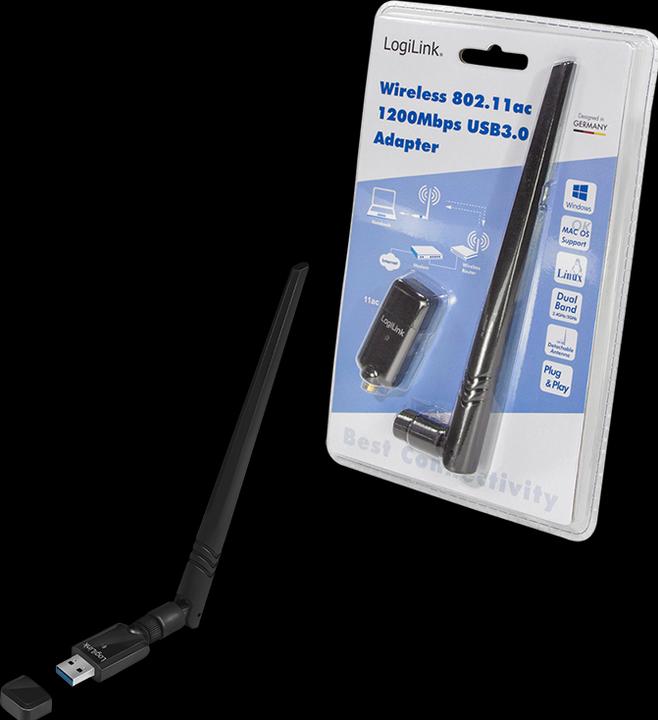 Produktbild LogiLink WL0246 Netzwerkkarte WLAN 876 Mbit/s (USB)