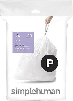 Simplehuman Sacs poubelle (20 x, 60 l)