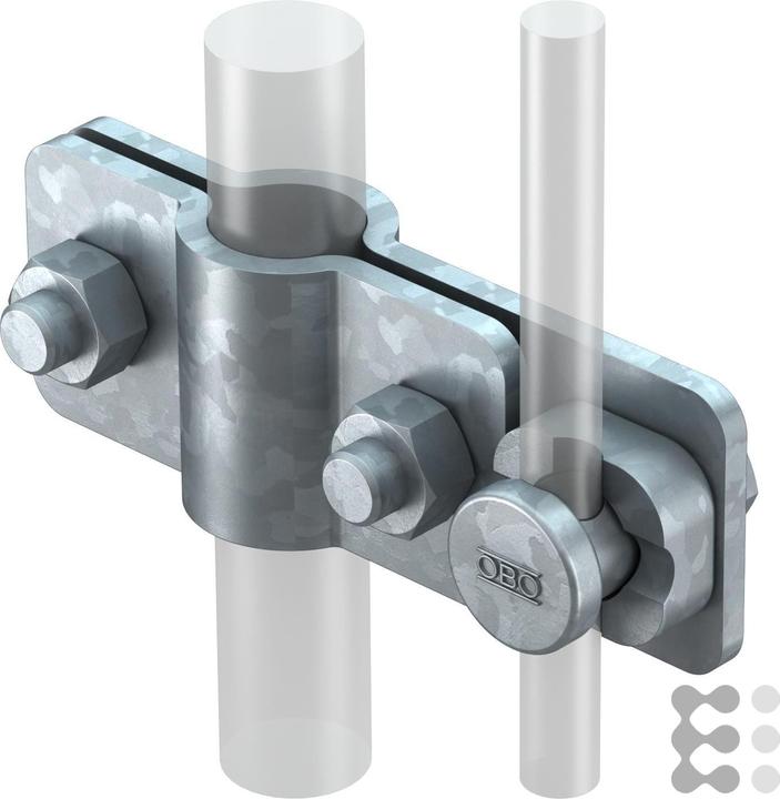 Immagine prodotto OBO Bettermann 2710 20 Morsetto per tubi in acciaio inox