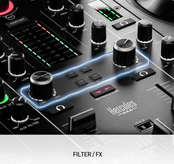 Produktbild Hercules Inpulse 500 DJ Controller mit DJ45 Kopfhörer
