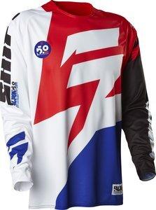 Shift Jersey Faction Wht-Red (XXL)