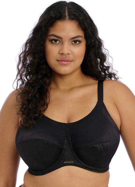 Image du produit Elomi ENERGISE UW SPORTS BRA Dames Sportbeha - Black - Maat 75K (75 K)