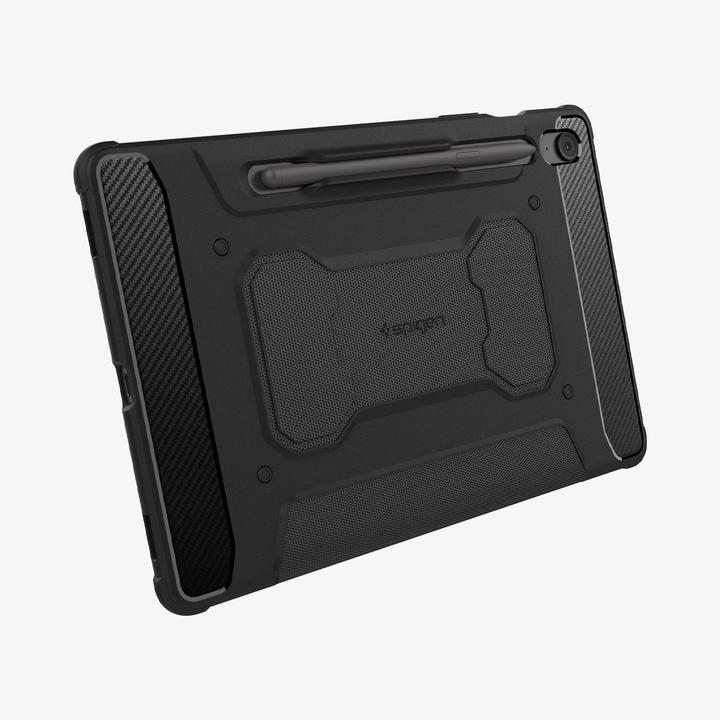 Actual product image Spigen Rugged Armor Pro Galaxy Tab S10 FE Case Matte Black (Samsung Galaxy Tab S10 FE)