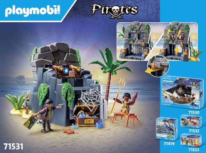 Image du produit Playmobil Île de la tête de mort (71531, Playmobil Pirates)