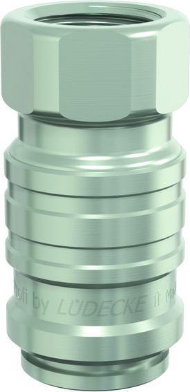 Produktbild Universal-Einhand-Schnellverschlusskupplung für Wasserleitungen (Kupplung, 50.80 mm)