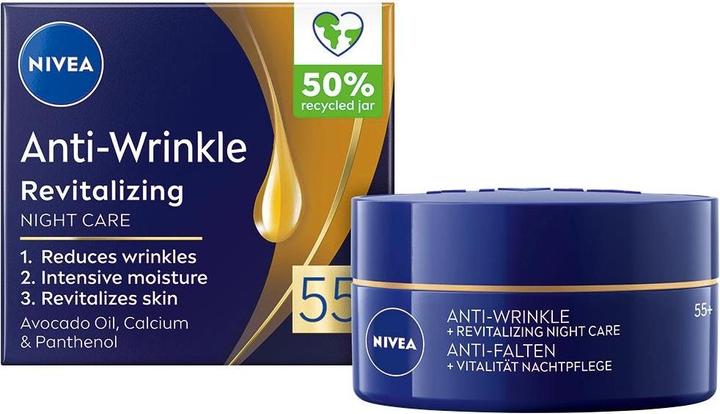 NIVEA Anti-Falten Nacht 55+ (50 ml)