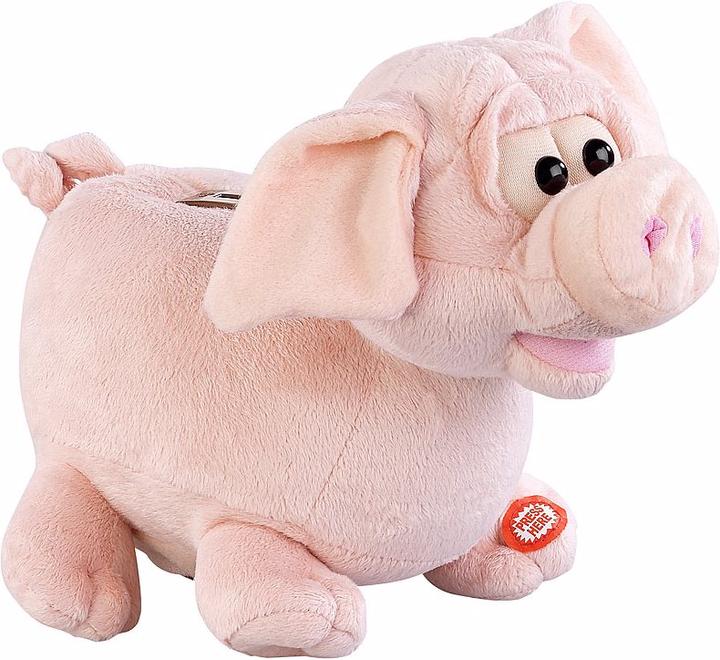 Produktbild Infactory Grunzendes Plüsch-Sparschwein mit wackelnden Ohren
