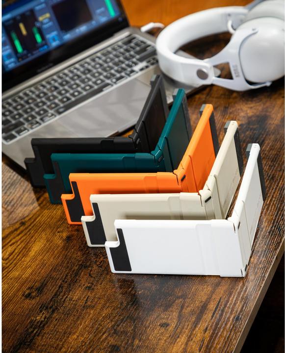 Actual product image Korg Keyboard Controller nanoKEY Fold Lava Orange Limited (Keyboards)