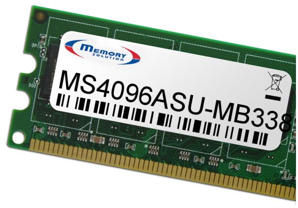 Produktbild Memorysolution Memory Solution MS4096ASU-MB338 4GB Speichermodul (Asus P5QPL-AM, 1 x 4GB)