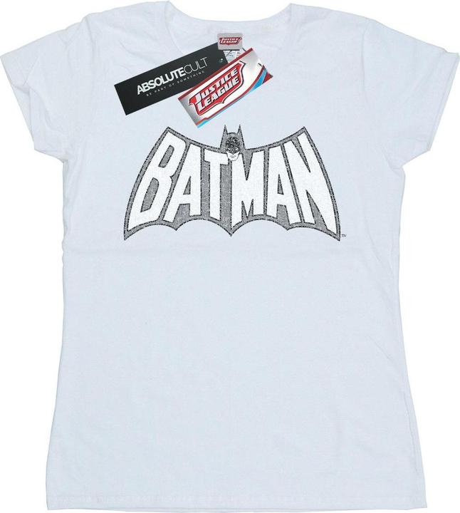 Batman Retro Crackle Logo TShirt