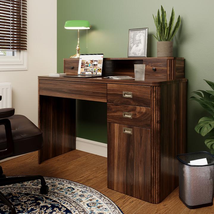 Actual product image Vichy Desk Neria, Rustic oak, 120 x 50 cm
