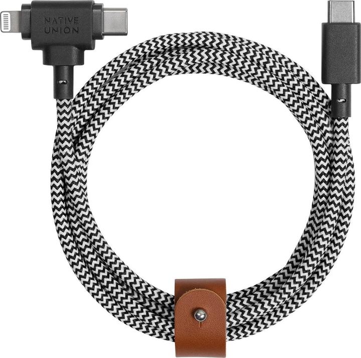 Produktbild Native Union Ladekabel schwarz/klein gemustert (1.50 m, USB 3.0)