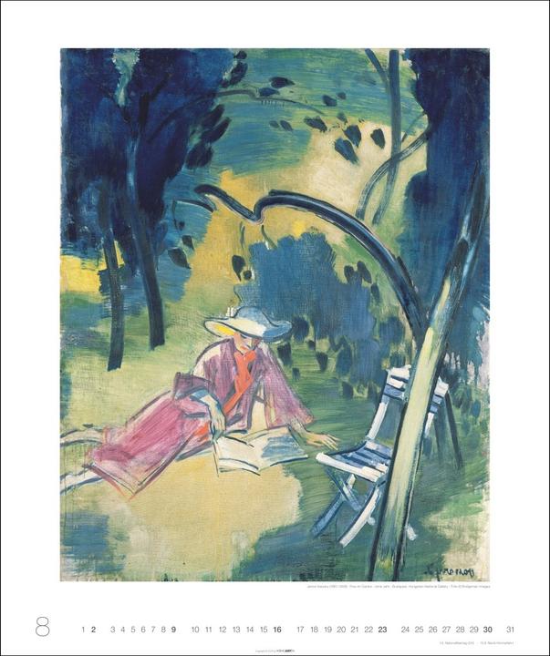 Actual product image Lesende Frauen Edition Kalender 2026 (46 x 55 cm, Hardcover, German)
