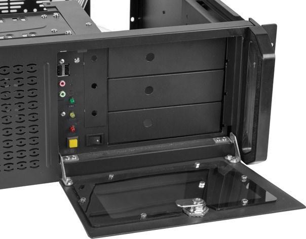 Produktbild Lanberg SC01-4504-08B Modulares Servergehäuse Rack (4U)
