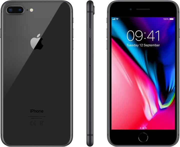 Immagine prodotto Apple iPhone 8 Plus (64 GB, Space grey, 5.50", SIM singola, 12 Mpx, 4G)