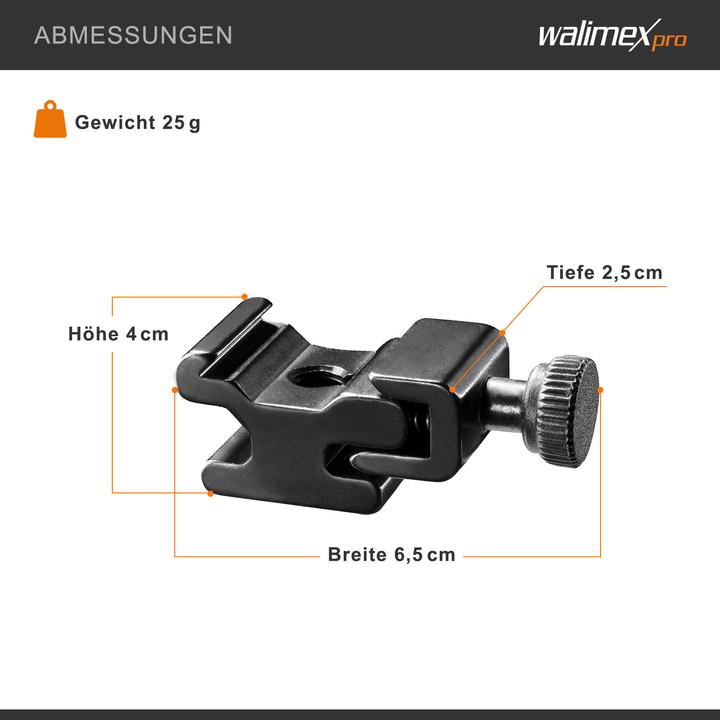 Immagine prodotto Walimex Slitta flash (Porta flash)