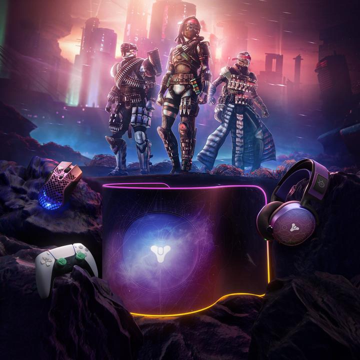 Actual product image SteelSeries Qck Prism Destiny 2 Edition (XXL)