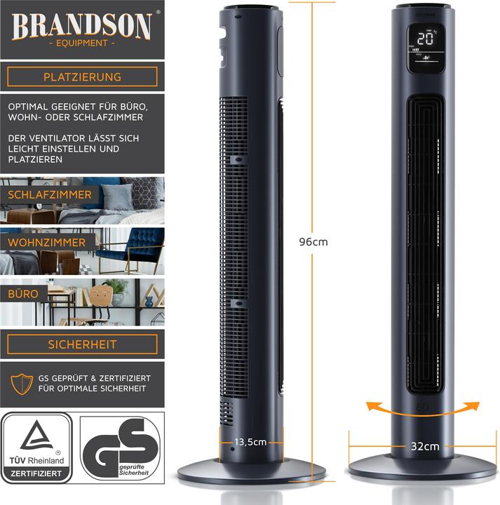 Produktbild Brandson Turmventilator (48 dB)