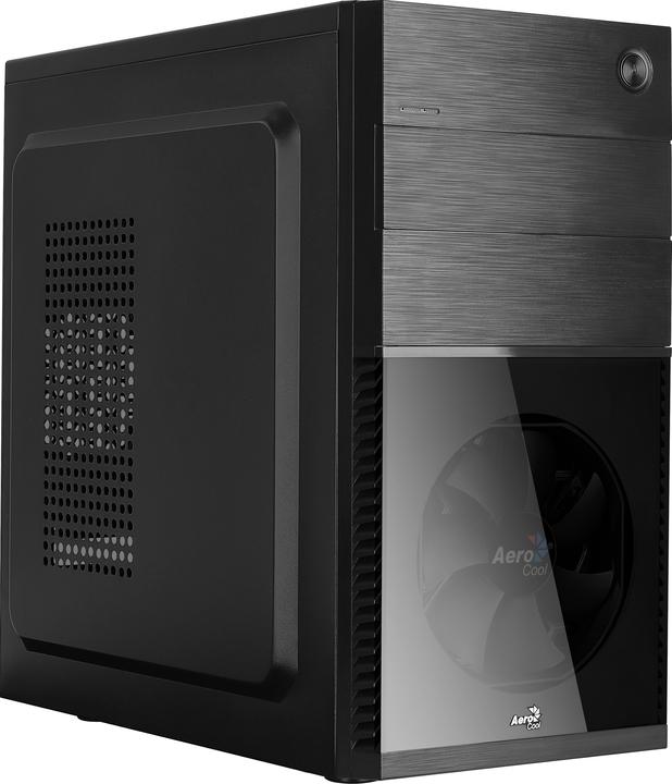 AeroCool Boitier Mini Tour Micro ATX compatible CS-105 avec fenêtre (Noir) (mATX, Mini-ITX)