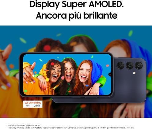 Produktbild Samsung Galaxy A25 (256 GB, Blue Black, 6.50", Dual SIM, 50 Mpx, 5G)