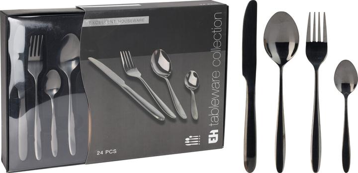 Actual product image WMF Edelstahl Besteckset 24 tlg. (24 Piece, Cutlery set)