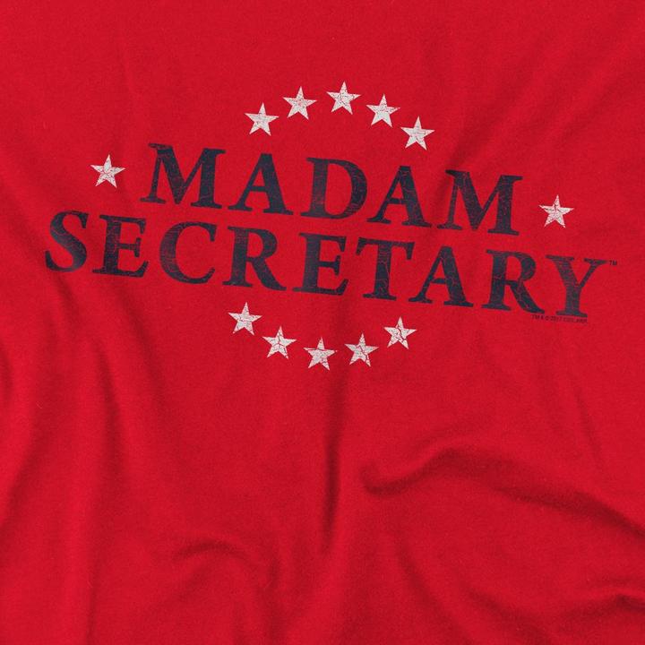 Immagine prodotto Madam Secretary Maglietta Logo Effetto Invecchiato Uomo (XL)