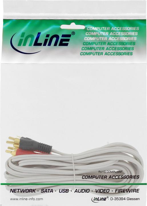 Actual product image InLine Cinch cable (5 m, Cinch)