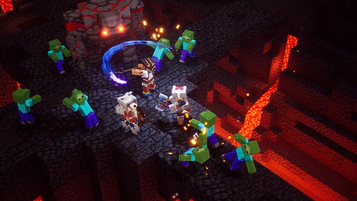 Actual product image Microsoft Minecraft Dungeons (Windows)