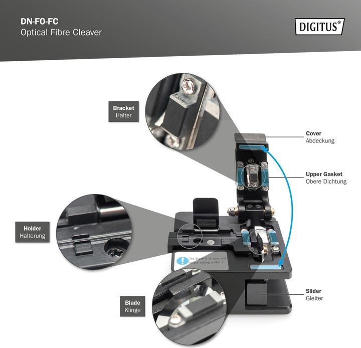 Actual product image Digitus Optical Fibre Cleaver