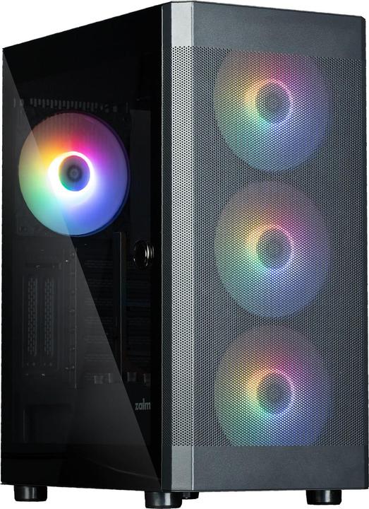 Zalman I4 TG ATX Mid Tower PC case 4 fans RGB (mATX, Mini-ITX, ATX)