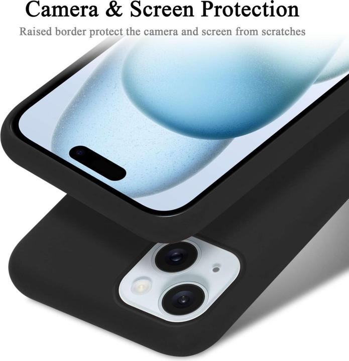 Produktbild Cadorabo Hülle für Apple iPhone 15 PLUS TPU im Liquid Case Design (Apple iPhone 15 Plus)