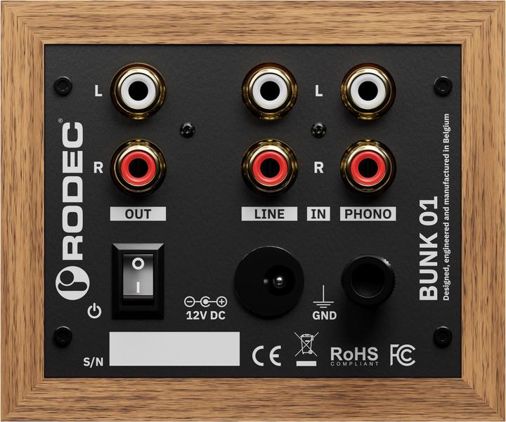 Actual product image Rodec BUNK 01 BAMBOO / BLACK