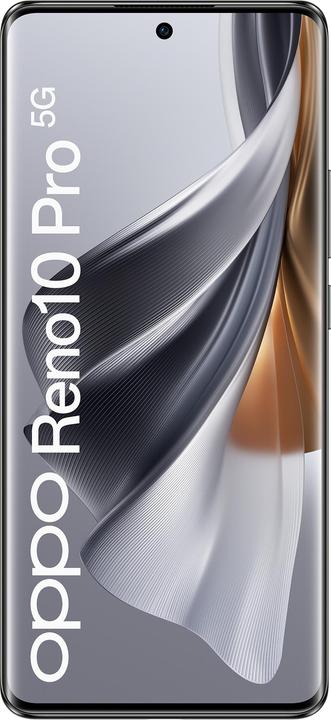 Produktbild OPPO Reno 10 Pro (256 GB, Silvery Grey, 6.70", Dual SIM, 50 Mpx, 5G)
