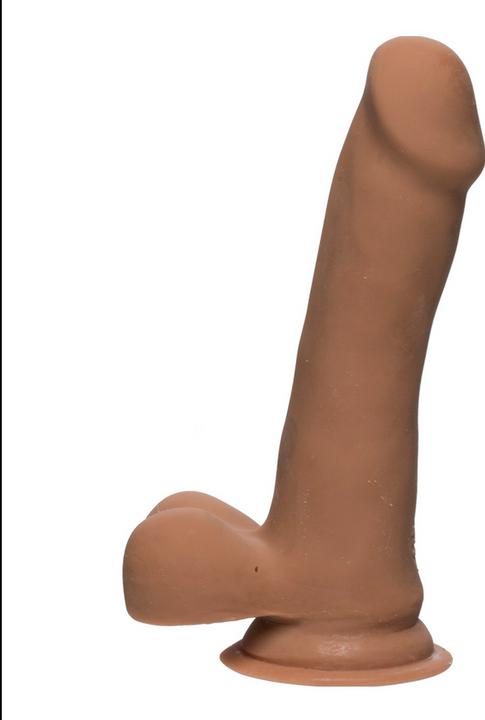 Actual product image Doc Johnson Slim D - 6.5 Inch With Balls Ultraskyn