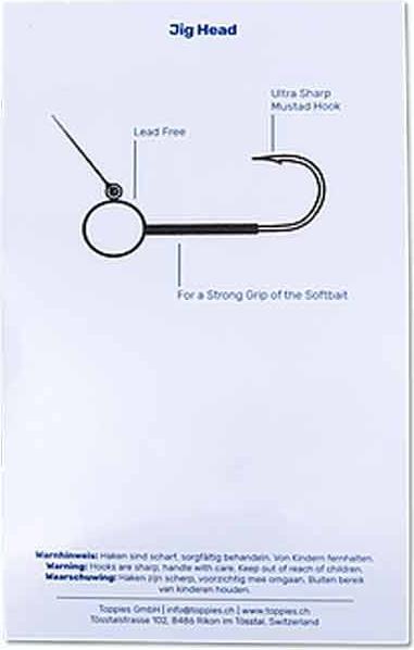 Actual product image HRH Jig Head Tungsten