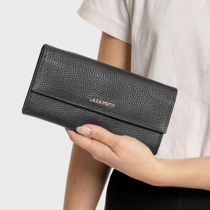 Actual product image Lazarotti Bologna Leather Wallet Leather 19 cm