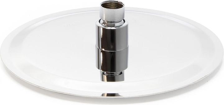 Actual product image Wiltec Rain Overhead Shower Head Round Stainless Steel Ultra Thin 25cm
