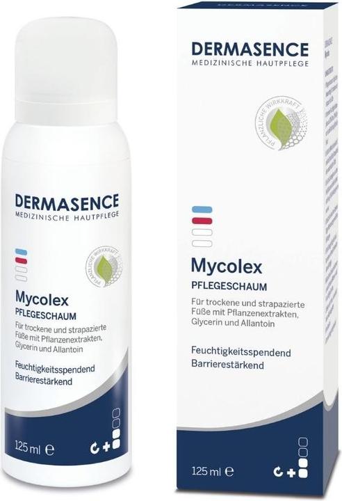 Image du produit Dermasence Mycolex Pflegeschaum mousse (Bain de pieds, 125 ml)