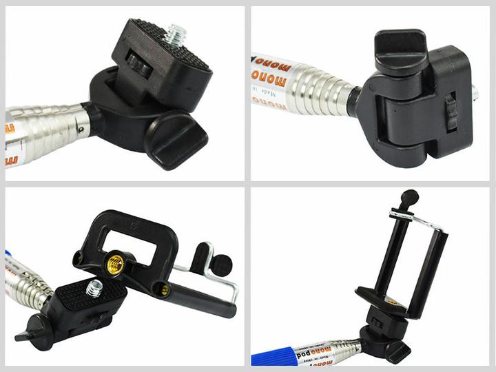 Immagine prodotto Hermex Selfie Stick VERDE per Apple iPhone e smartphone Android